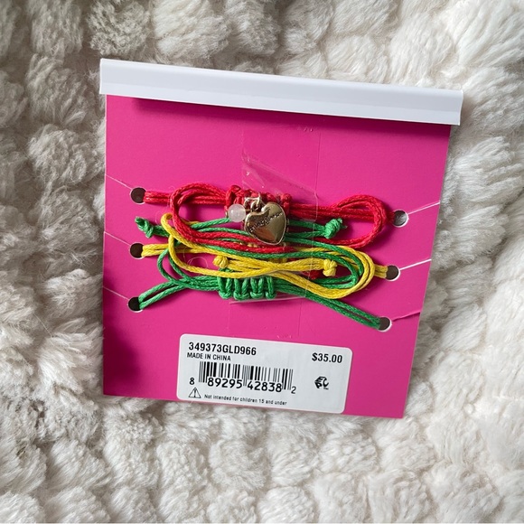 Betsey Johnson Set of Three Fruit Edition Bracelets NWT - Picture 9 of 9